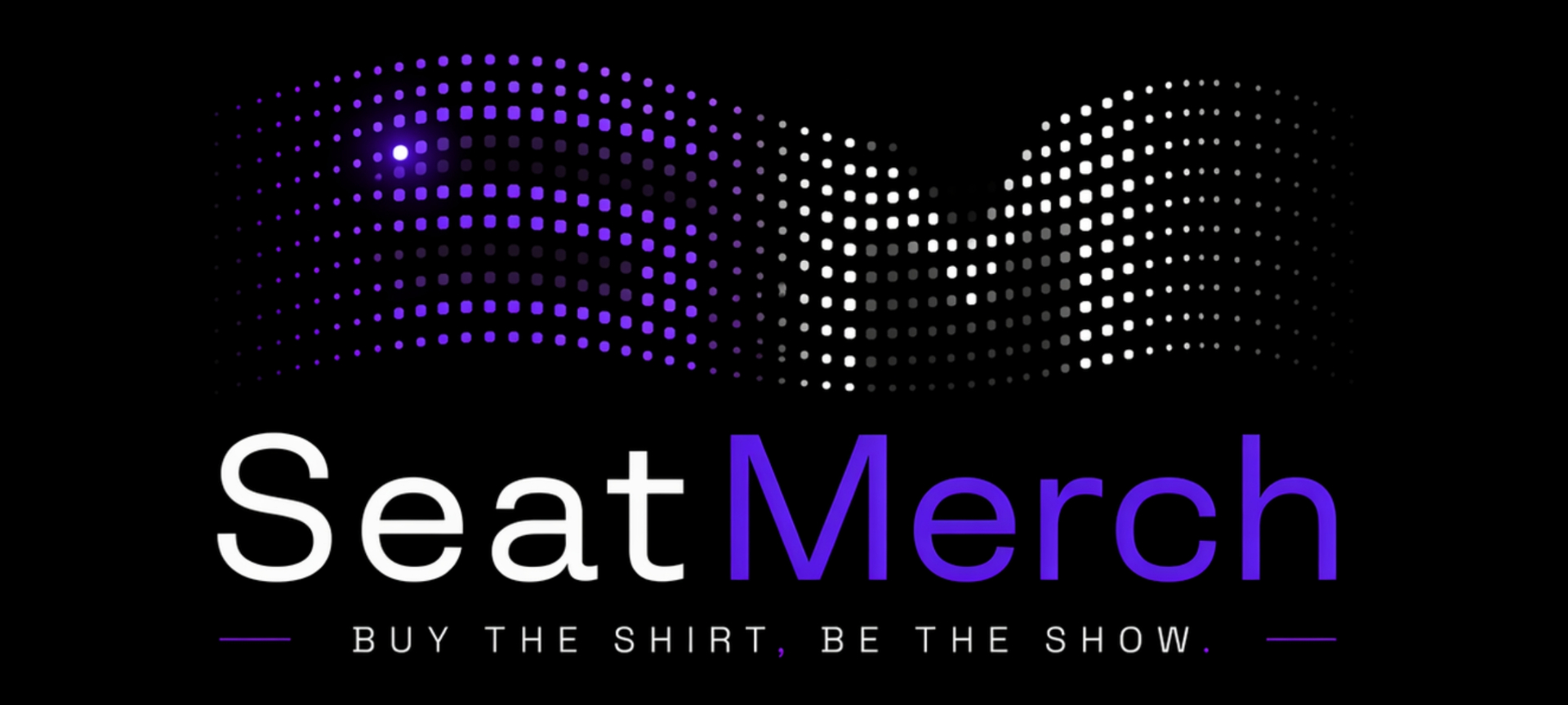 SeatMerch — buy the shirt, be the show